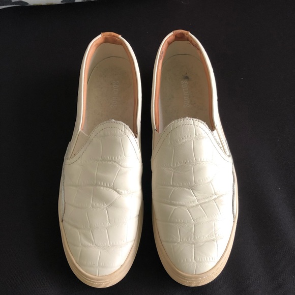 SOLUDOS Bondi Bone Embossed Croc Platform Slip On Sneaker 9 - Picture 5 of 14